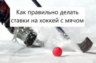 ставки на хоккей с мячом