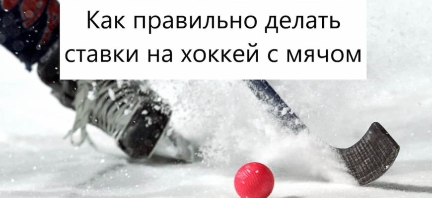 ставки на хоккей с мячом